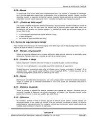 Formulario CDL10S Seccion 8 Prueba De Endoso De Vehiculos Cisterna - New York (Spanish), Page 3