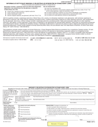 Form MV-44NCP Application for Name Change Only on Standard Permit, Driver License or Non-driver Id Card - New York (Polish), Page 3