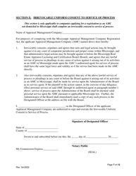 Application for Registration of an Appraisal Management Company (AMC) - Mississippi, Page 7