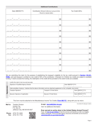 Form MO-CFC Champion for Children Tax Credit Claim - Missouri, Page 2