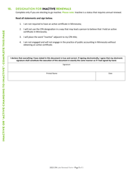 Individual CPA Late Certificate Renewal - Minnesota, Page 6