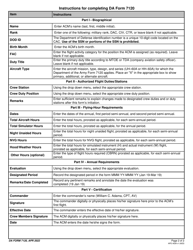 DA Form 7120 Commander&#039;s Task List, Page 2
