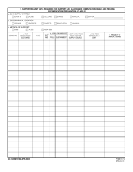 DA Form 5106 Mission Support Plan (Msp), Page 2