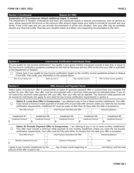 Form CM-1 Offer in Compromise - Hawaii, Page 2
