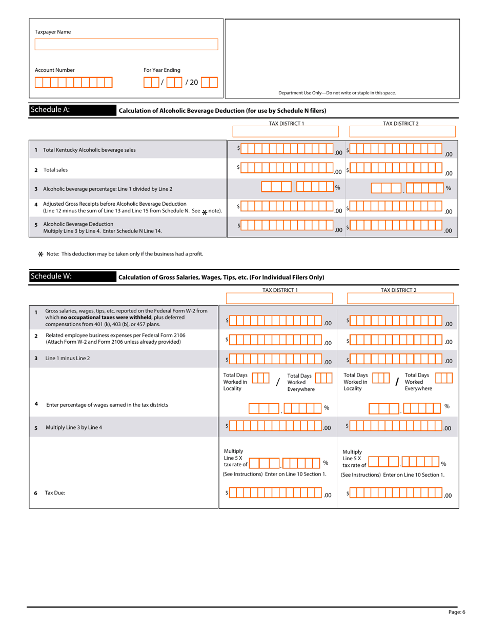 Form OLD Fill Out, Sign Online and Download Fillable PDF, Kentucky Templateroller