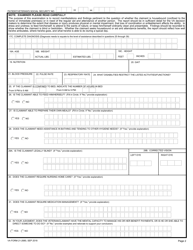 VA Form 21-2680 Examination for Housebound Status or Permanent Need for Regular Aid and Attendance, Page 2