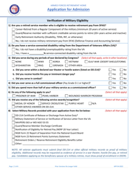 Form APP Application for Admission, Page 4