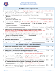 Form APP Application for Admission, Page 5