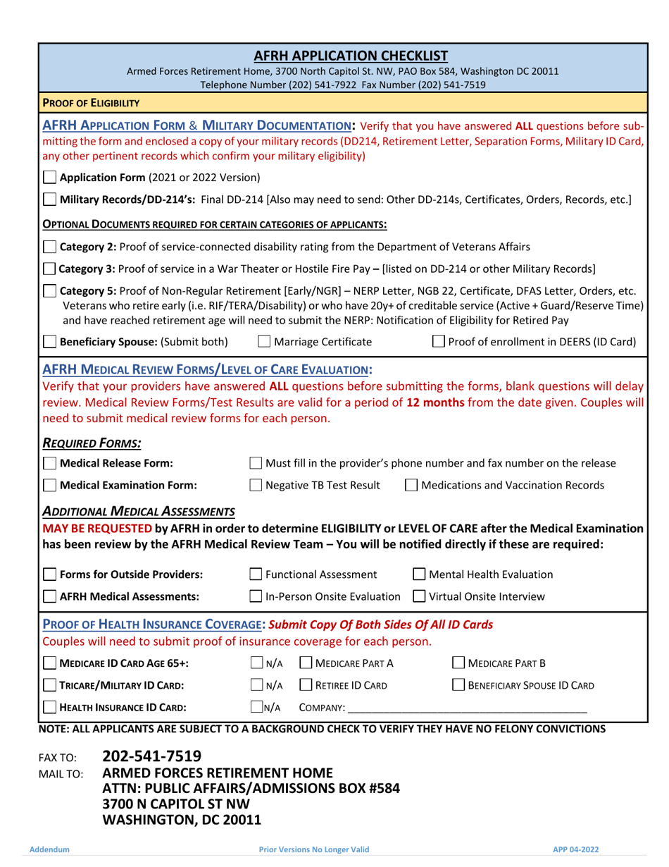 Form APP Application for Admission, Page 9