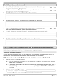 USCIS Form I-956F Application for Approval of an Investment in a Commercial Enterprise, Page 12