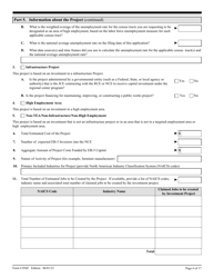USCIS Form I-956F Application for Approval of an Investment in a Commercial Enterprise, Page 6