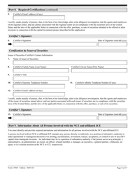 USCIS Form I-956F Application for Approval of an Investment in a Commercial Enterprise, Page 9