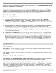 Instructions for USCIS Form I-956G Regional Center Annual Statement, Page 2