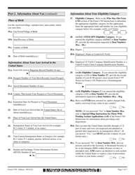 USCIS Form I-765 Application for Employment Authorization, Page 3