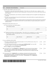 USCIS Form I-800 Petition to Classify Convention Adoptee as an Immediate Relative, Page 4