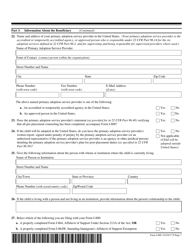 USCIS Form I-800 Petition to Classify Convention Adoptee as an Immediate Relative, Page 7