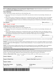 USCIS Form I-800 Petition to Classify Convention Adoptee as an Immediate Relative, Page 9