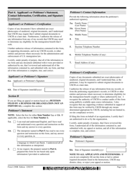 USCIS Form I-290B Notice of Appeal or Motion, Page 3