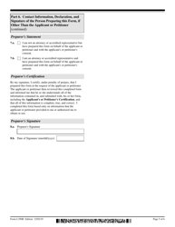 USCIS Form I-290B Notice of Appeal or Motion, Page 5