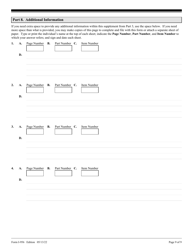 USCIS Form I-956H Bona Fides of Persons Involved With Regional Center Program, Page 9