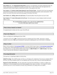 Instructions for USCIS Form I-956H Bona Fides of Persons Involved With Regional Center Program, Page 4