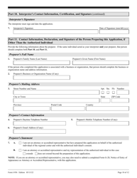USCIS Form I-956 Application for Regional Center Designation, Page 10