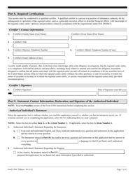 USCIS Form I-956 Application for Regional Center Designation, Page 7