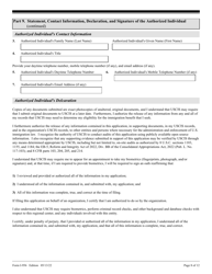 USCIS Form I-956 Application for Regional Center Designation, Page 8