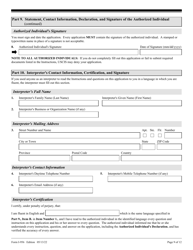 USCIS Form I-956 Application for Regional Center Designation, Page 9
