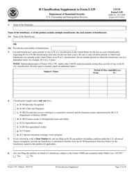 USCIS Form I-129 Petition for a Nonimmigrant Worker, Page 13