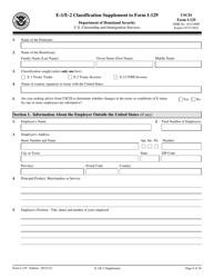 USCIS Form I-129 Petition for a Nonimmigrant Worker, Page 9