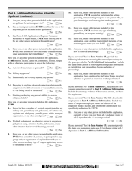 USCIS Form I-539 Application to Extend/Change Nonimmigrant Status, Page 3