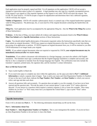 Instructions for USCIS Form I-102 Application for Replacement/Initial Nonimmigrant Arrival-Departure Document, Page 2