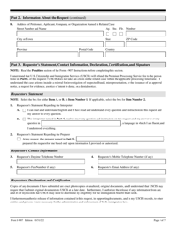 USCIS Form I-907 Request for Premium Processing Service, Page 3