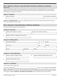 USCIS Form I-907 Request for Premium Processing Service, Page 4