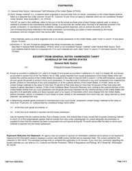 CBP Form 3229 Insular Possession Certificate of Origin, Page 3