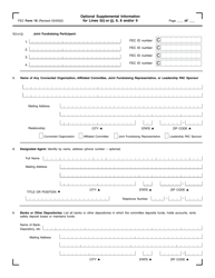 FEC Form 1 Statement of Organization, Page 5