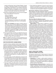 Form SA1-2 Statement of Account for Secondary Transmissions by Cable Systems (Short Form), Page 13