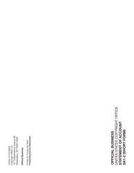 Form SA1-2 Statement of Account for Secondary Transmissions by Cable Systems (Short Form)