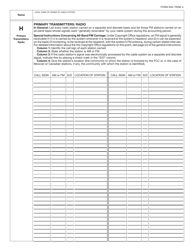 Form SA3 Statement of Account for Secondary Transmissions by Cable Systems (Long Form), Page 7