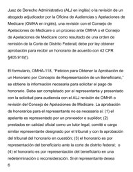 Formulario CMS-1696 Nombramiento De Un Representante - Letra Grande (Spanish), Page 6