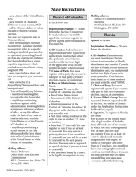 National Mail Voter Registration Form, Page 11