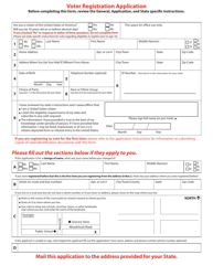 National Mail Voter Registration Form, Page 6