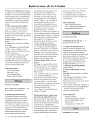 Solicitud De Inscripcion De Votante (English/Spanish), Page 13
