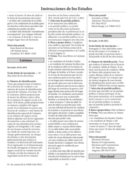 Solicitud De Inscripcion De Votante (English/Spanish), Page 15
