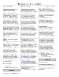 Solicitud De Inscripcion De Votante (English/Spanish), Page 18