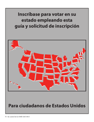 Solicitud De Inscripcion De Votante (English/Spanish)