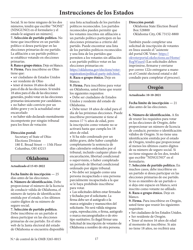 Solicitud De Inscripcion De Votante (English/Spanish), Page 22