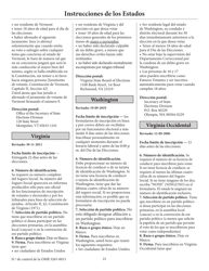 Solicitud De Inscripcion De Votante (English/Spanish), Page 26