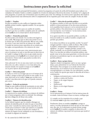 Solicitud De Inscripcion De Votante (English/Spanish), Page 3